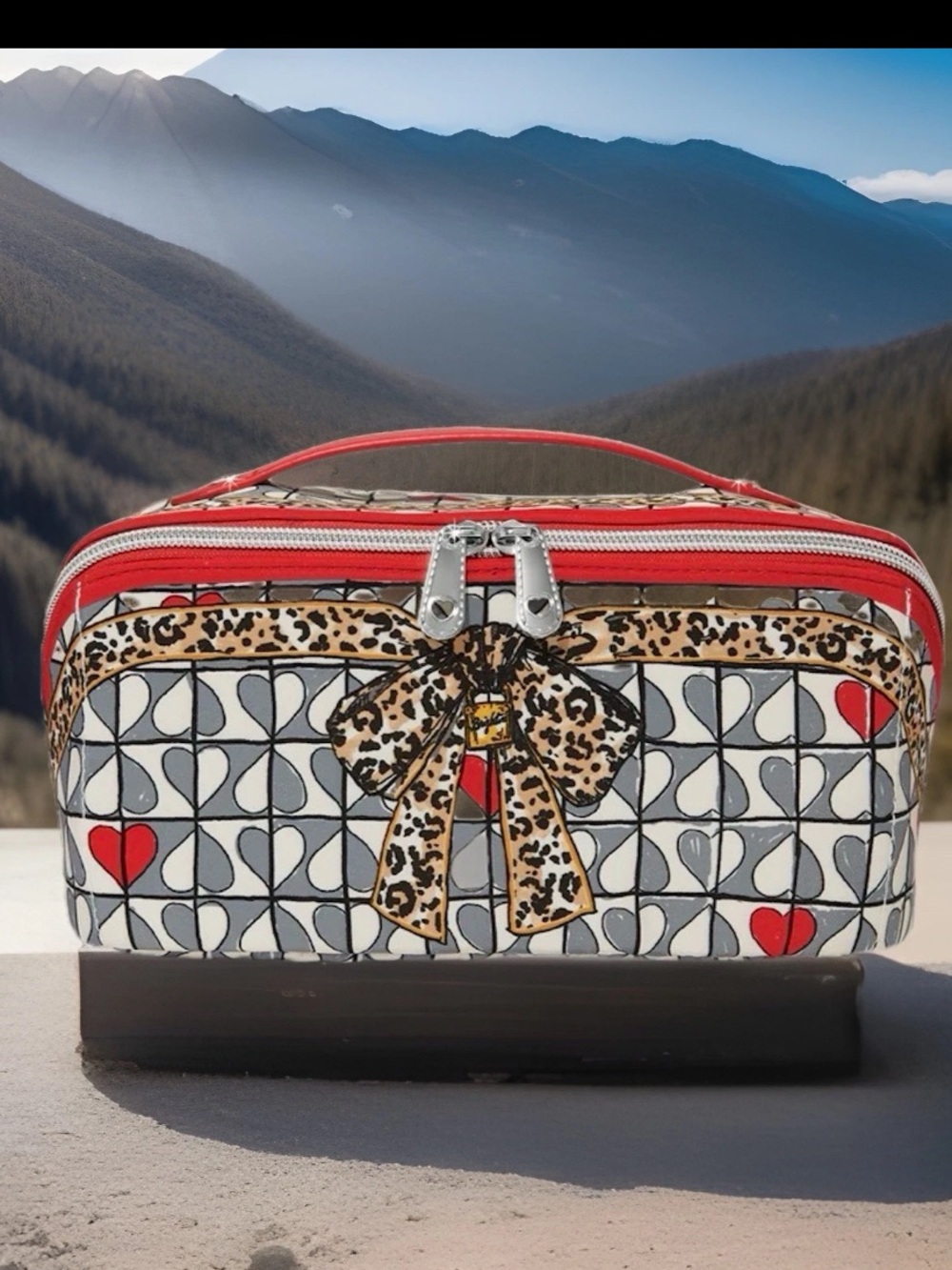 Brighton Wild Love Cosmetic bag/pouch. NWT